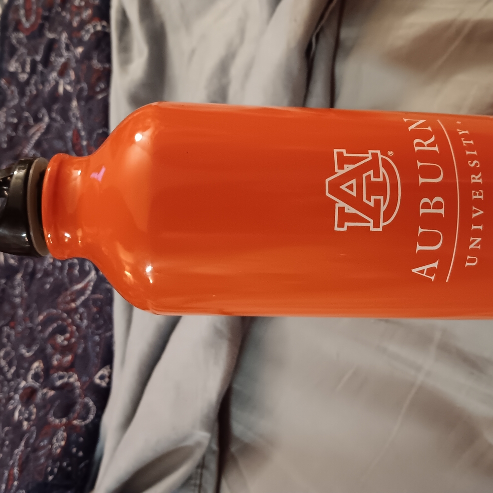 Auburn University Orange Water Bottle